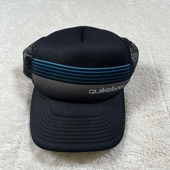 Quiksilver Mens Harmony Trucker Snapback Hat - Picture 1 of 3